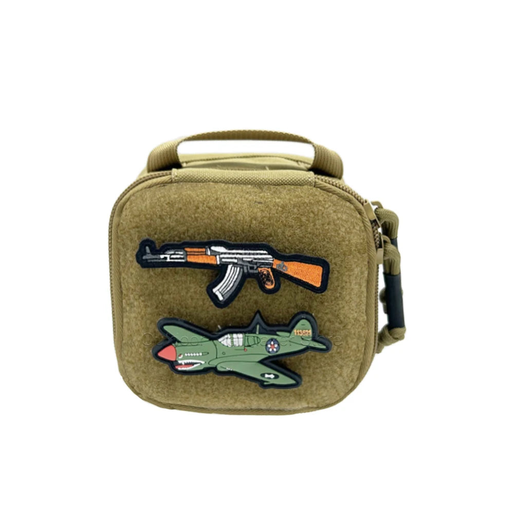 Tactical Accessories Bag Portable Rifle Pistol Cartridge Bag for Outdoor Hunting Shooting Bullet Storage EDC Tool Handbag