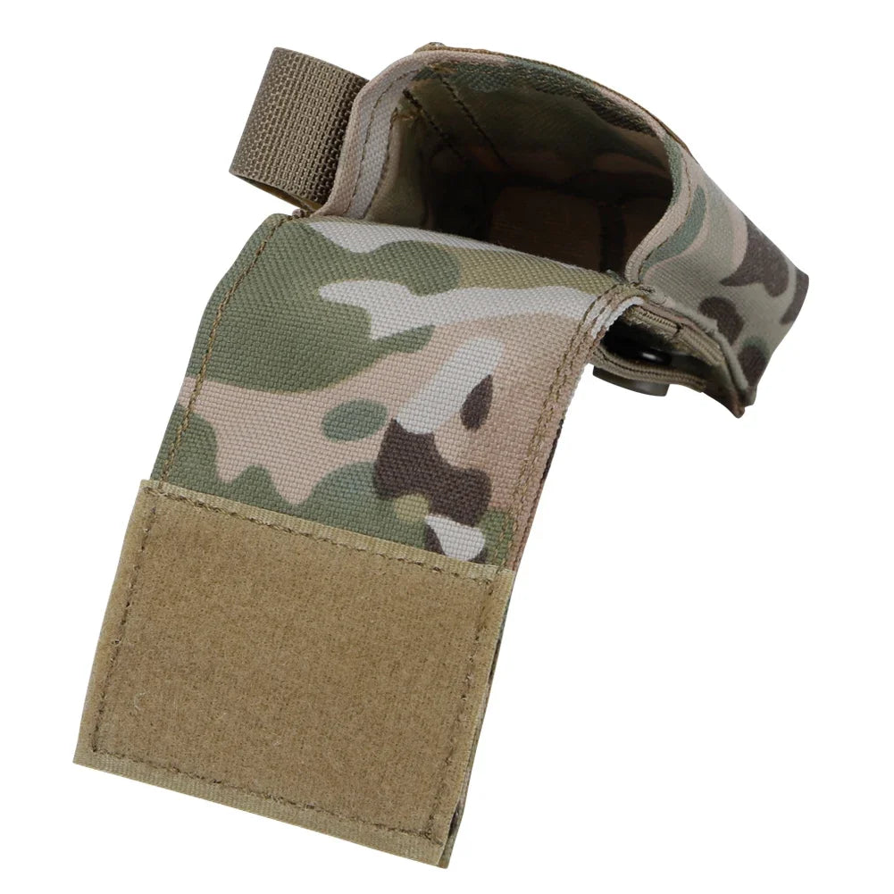 Molle Pouch Compact EDC Battery Lighter Phone Cigarette Storage Bag Lighter Slot Mini Cigar Waist Pack Hook Accessory