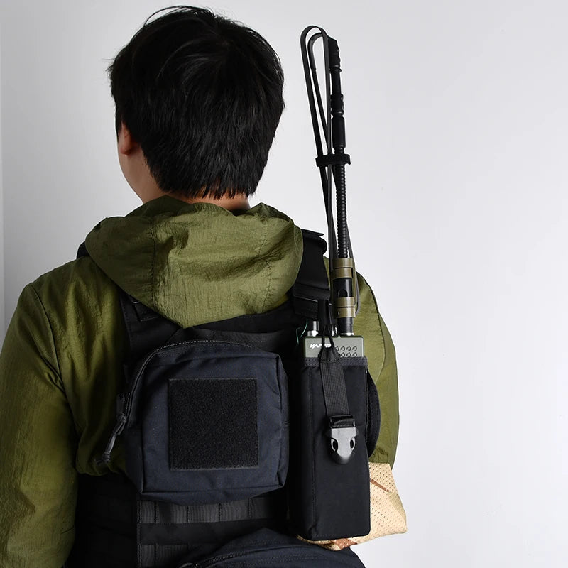 WADSN Tactical PRC-152 PRC 148 Interphone Model Dummy Radio Box Antenna Package No function Virtual Model Fit Baofeng UV-5R