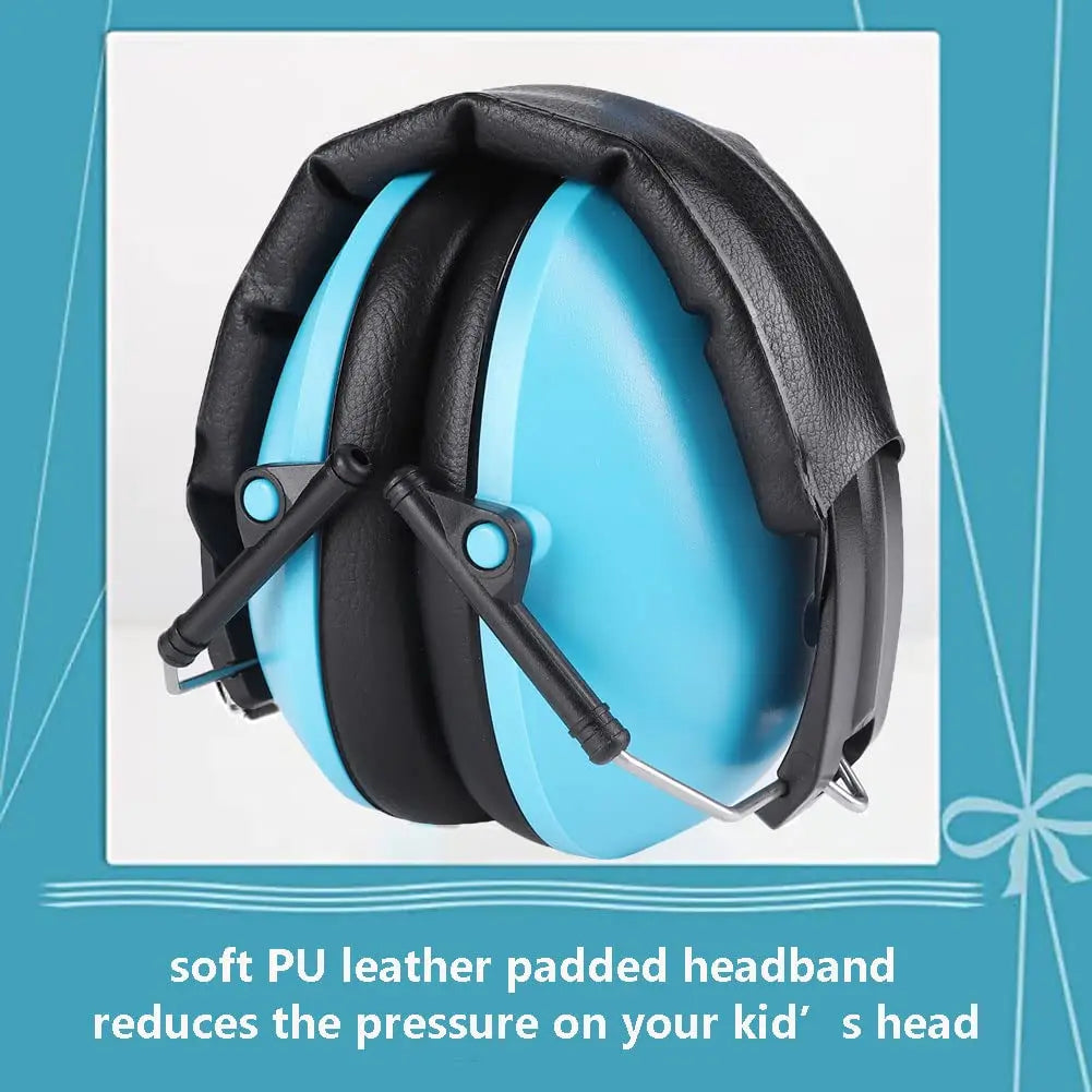 YHKEMA Kids Ear Protection Earmuffs Safety Hearing Ear Muffs Noise Reduction Soundproof Headphones Children Protective