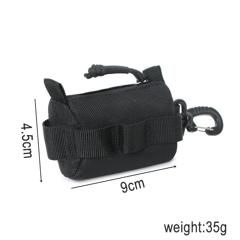 Tactical EDC Pouch Zipper Key Card Holder Pouch Coin Purses Organizer Storage Wallet For Camping Hiking Multi-color Options