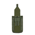 Tactical Molle Mesh Dump Pouch, Lightweight Compact Drawstring Foldable Recovery Mag Tool Pack, EDC Drop Storage Belt Bag
