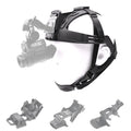 Tactical Adjustable Soft Head Band with NVG Standard Mount Shroud Adapter for Night Vision GoPro Action Camera Helemet Accessory