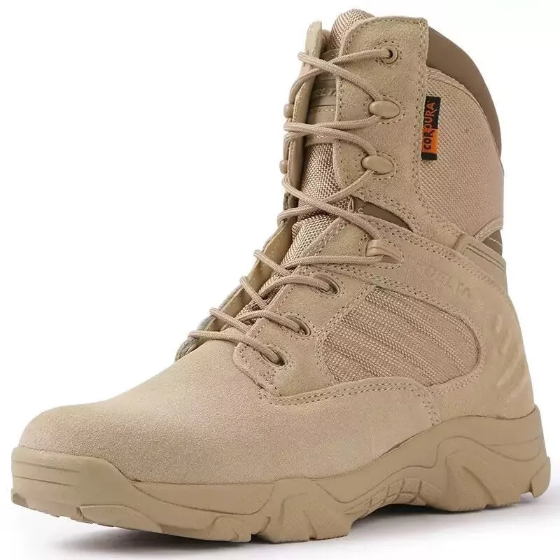 2026 New Men's and Women's High Top Outdoor Hiking Boots Durable and Comfortable Outdoor Men's Climbing Boots