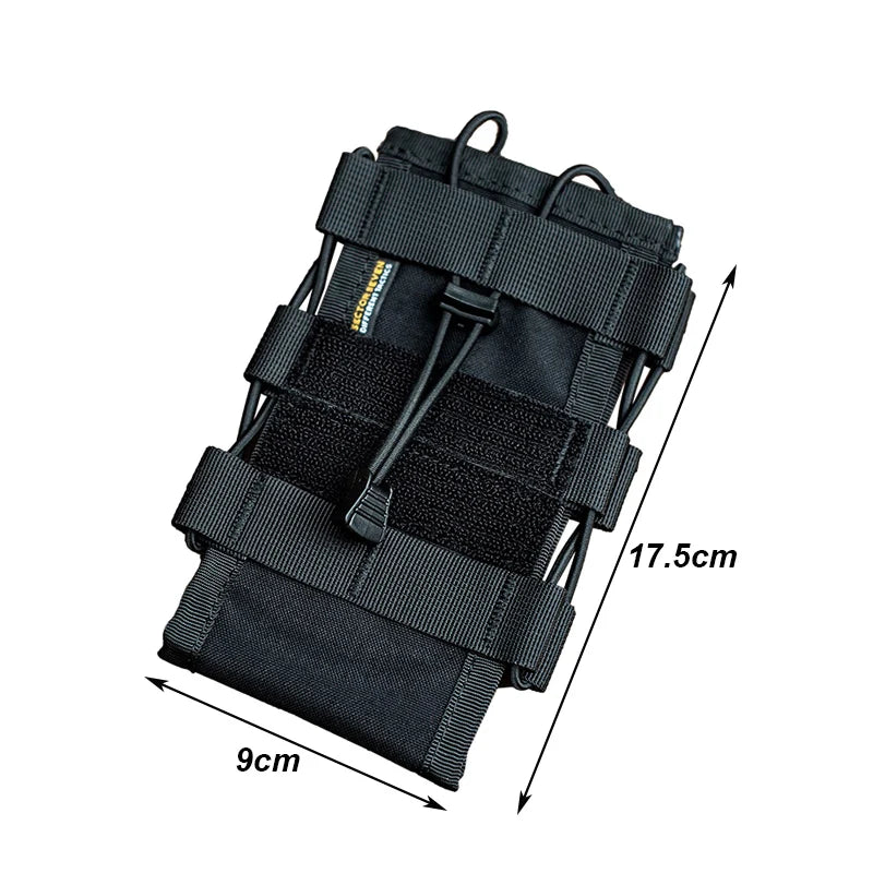 Tactical Radio Pouch Molle Water Bag Cell Phone Holder Pocket Magazine Pouch Outdoor Hunting Accessories
