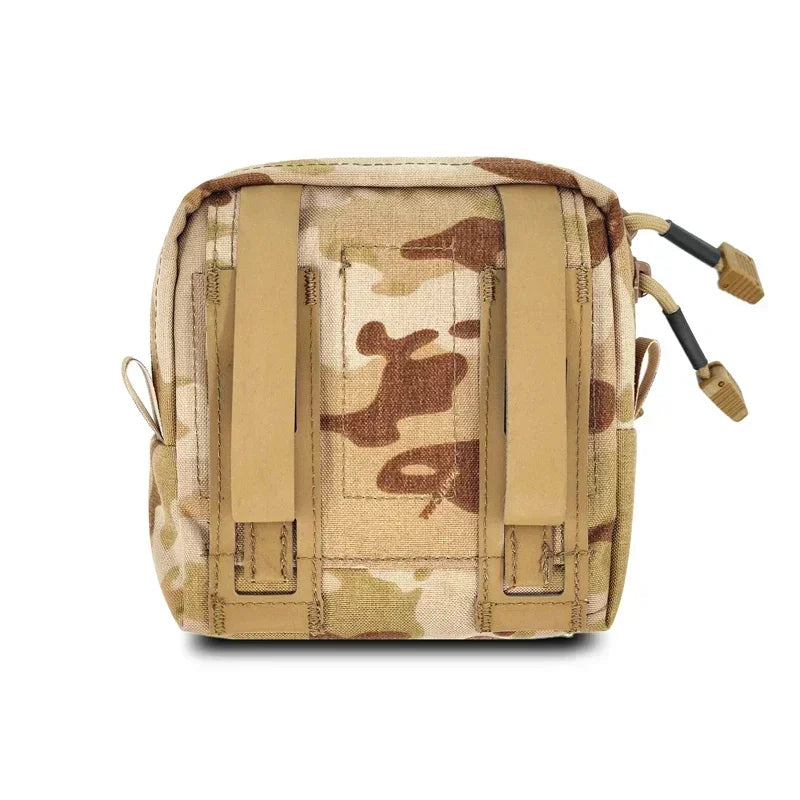 Tactical GP MOLLE Pouch Multicam Airsoft EDC Small Square Dump Pouch Outdoor Sundry Storage Waist Bag
