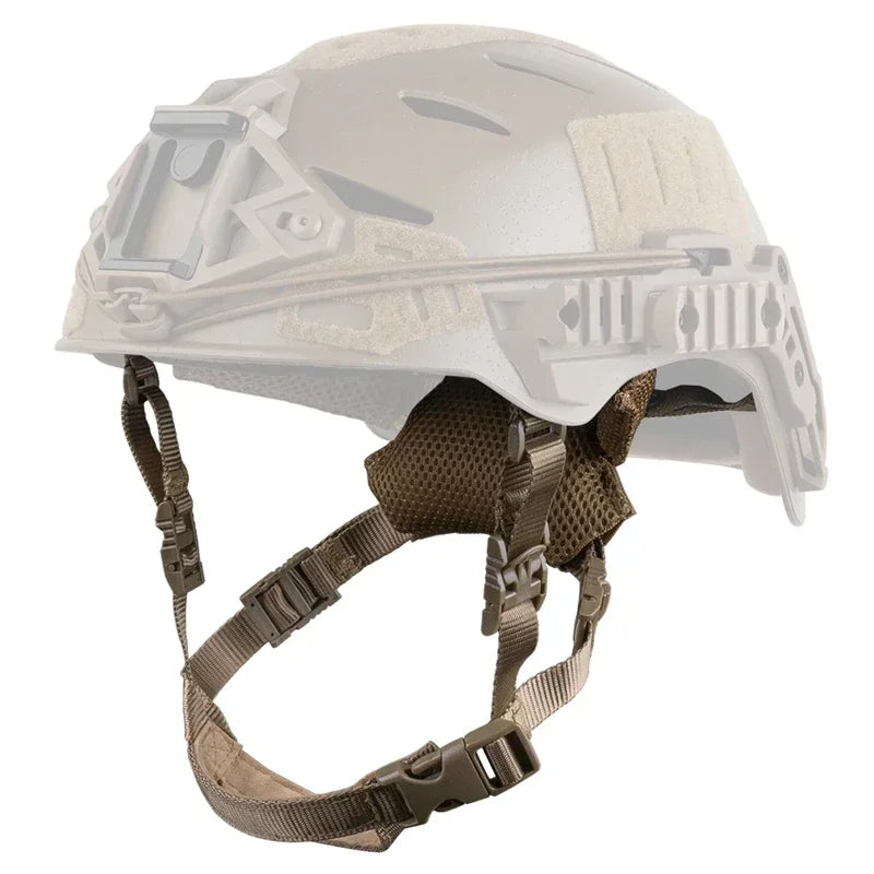 For Wendy FAST MICH Helmet Chin Strap Suspension System Adjustable Hunting Tactical Airsoft Helmet Replacement Accessory