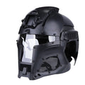 Tactical Helmet Modular Medieval Iron Warrior Protective Paintball Airsoft Helmet Replaceable Lenses Outdoor Sports Cycling Gear