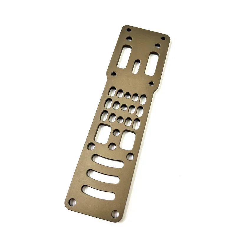Tactical Metal Modular Pistol Holster Adapter Holster Drop Leg Band Hunting Airsoft Quick Pull Draw For QLS Platform