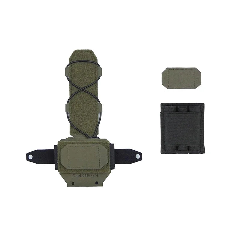 Tactical Helmet Battery Pouch Night Vision Helmet Battery Bag Gear Aisorft Helmet Counterweight Storage Pouch Accessories