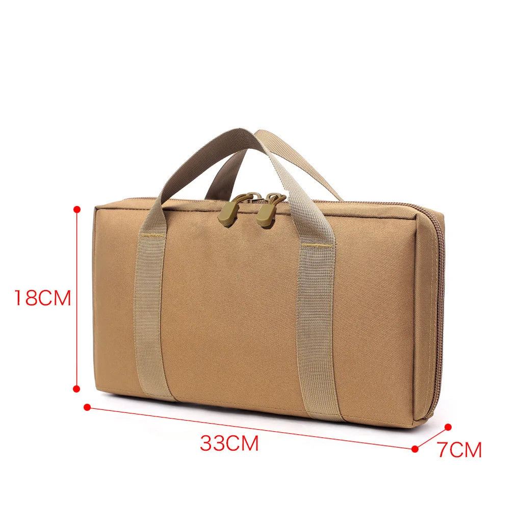 Outdoor Handbag Case Universal Concealed Handgun Storage Bag Magazine Pouch Hunting Accessories Sundries Storage Handbag