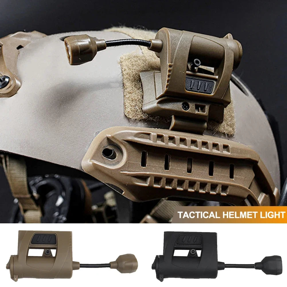 Tactical Helmet Light OpsCore ARC 4 Mode Green Red IR Laser Helmet Lamp Energy Saving Hunting Airsoft Military Helmet Flashlight