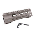 7.5Inch Nylon M-LOK Handguard for KWA TML-6 Airguns, Scope Mounts for AR15 M4 M16 Rifle Airsoft Tactical Shooting Accessories