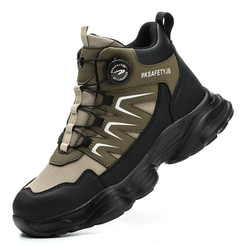 Size 47 48 Work Safety Shoes Men Women Indestructible Steel Toe Shoes Lightweight Security Work Sneakers Protective Safety Boots