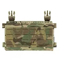 Tactical MK5 Chest Rig Front Panel SS Style Molle Vest Front Pouch For FCSK JPC LV119 6516 Airsoft AR15 Military Enthusiast Camo