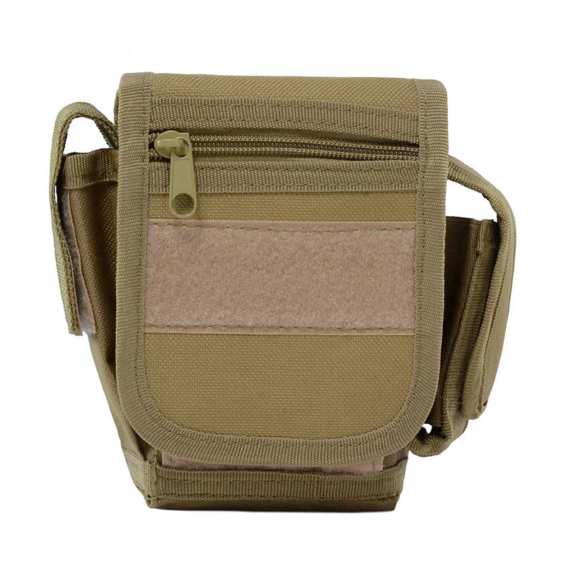 EDC Molle Tactical Pouch Waist Pack Compact Utility Pouches Waist Belt Bag Medical Bags Phone Case Hunting Accessories