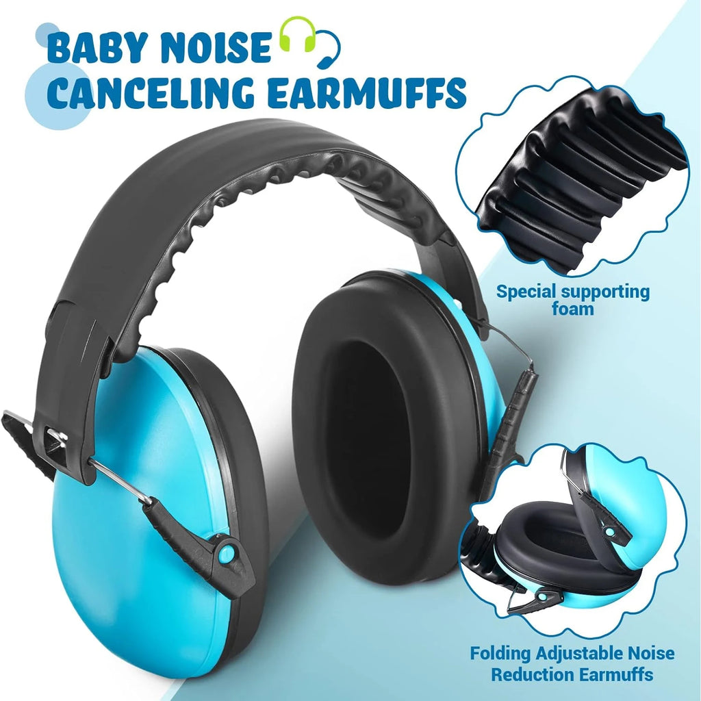 Ears Protection Anti Noise Child Earmuffs Sleep Ear Stretcher Headphones Sleeping Earplugs For 3-15 Years-Old  Childrens
