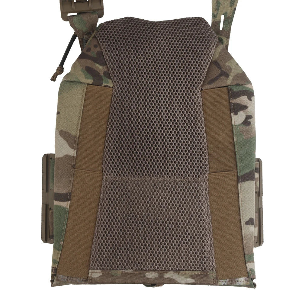 LV-120 Tactical Plate Carrier SS Style Modular MOLLE Vest with Quick Release Reactive Cummerbund Hunting Airsoft Training Gear