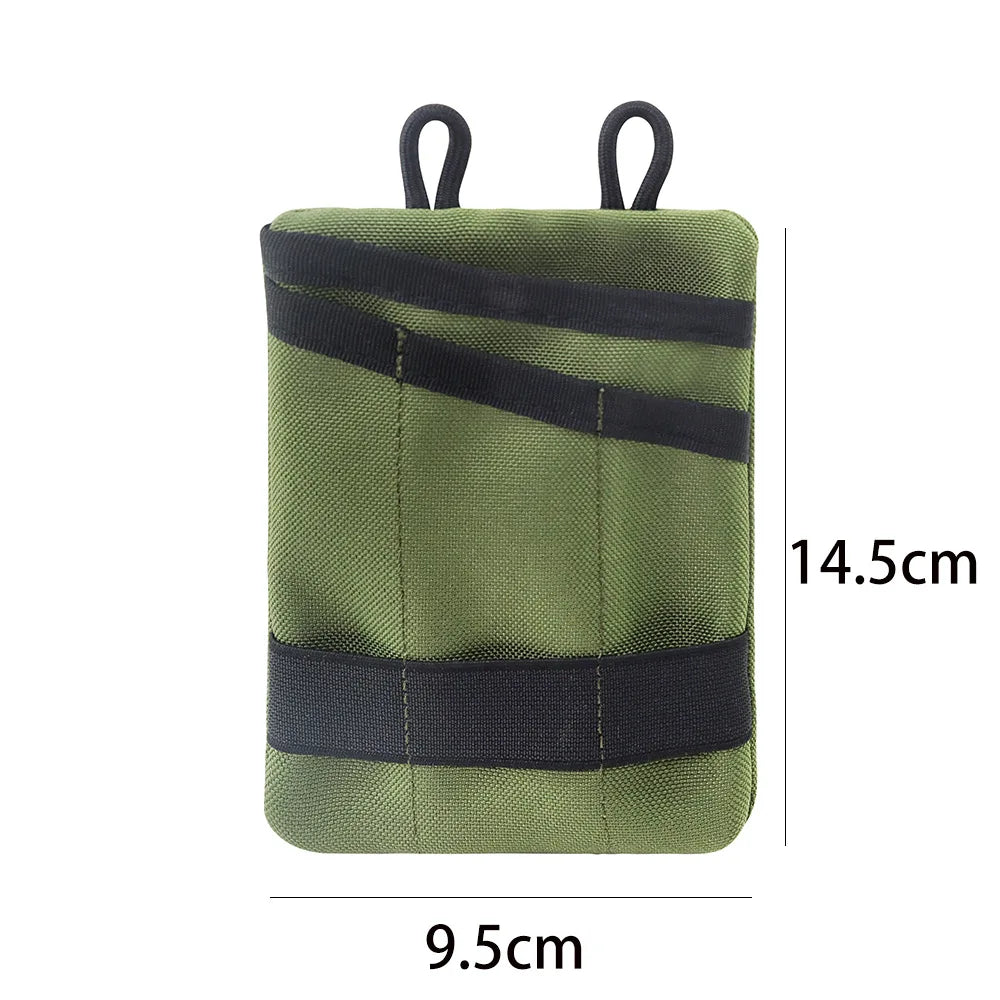 Multifunctional EDC Organizer Pouch Portable Tool Bag Tactical Knife Case Waist Pack Foldable Credit Card Wallet