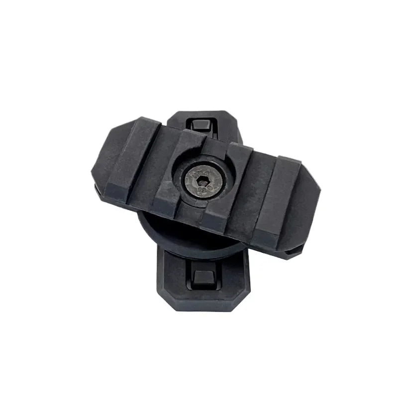 Tactical Helmet for Outdoor Activities with 360 Degree Rotation Flashlight Mount Compatible with FAST ARC Guide Nylon