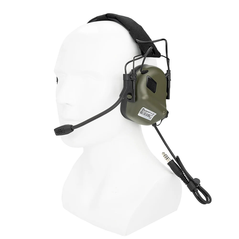 2025 EARMOR Active Shooting Earmuffs M32 SE Electronic Hearing Security Protection Noise Reduction Hunting Headphone Foldable