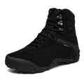 XIANGGUAN Men's Sports Tactical Boots Outdoor High Top Hiking Shoes Wear-Resistant Camping Sneakers Waterproof Women Footwear