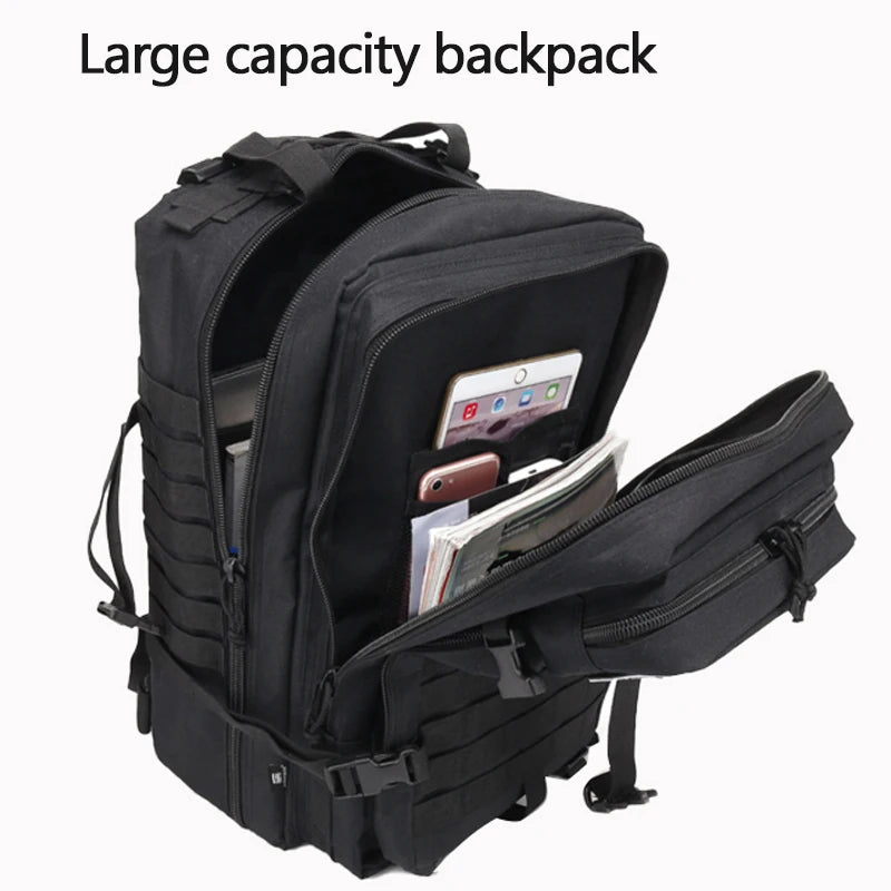 25L/50L 1000D Nylon Waterproof Trekking Fishing Hunting Bag Backpack Outdoor Rucksacks Tactical Sports Camping Hiking