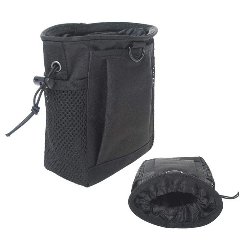 Tactical Molle Dump Drop Pouch Magazine Pouch Pocket Drawstring Recovery Bag Hunting Accessories Utility Waist Pack