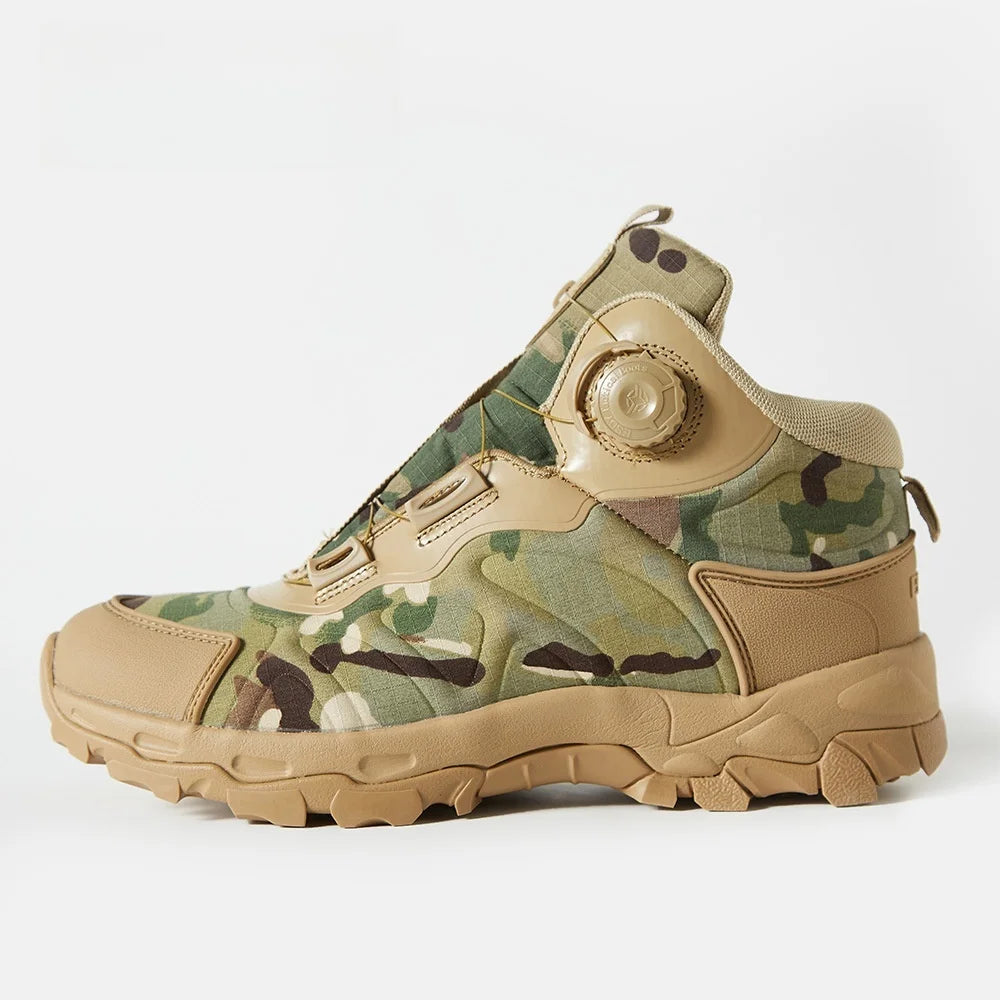 Outdoor Camouflage Tactical Training Boots Wear-Resistant Jungle Photograhpy Hunting Boots Anti-Slip Moutaineering Hiking Shoes