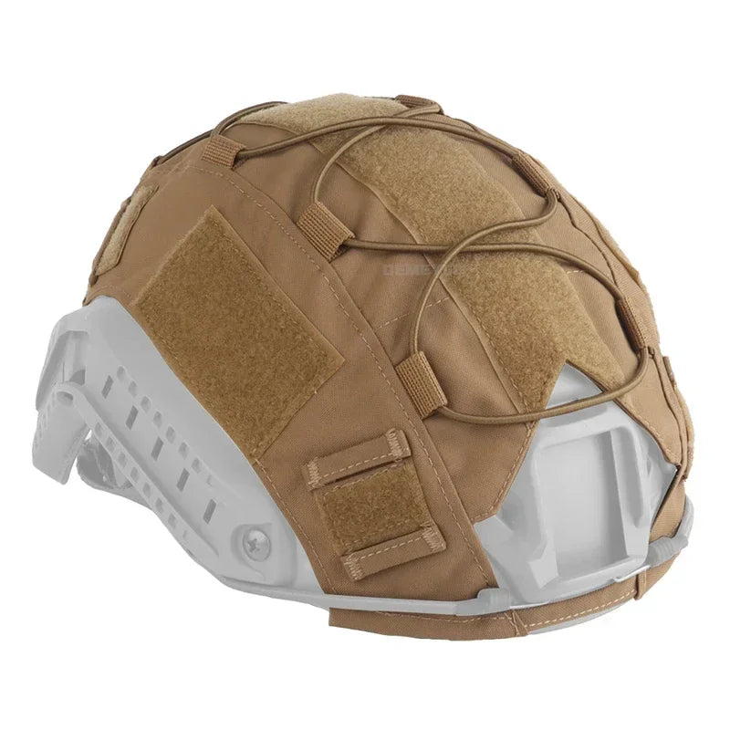 FAST Tactical Helmet Cover Lightweight Outdoor Hunting Shooting Wargame Helmets Cloth Camouflage Paintball Helmet Cover