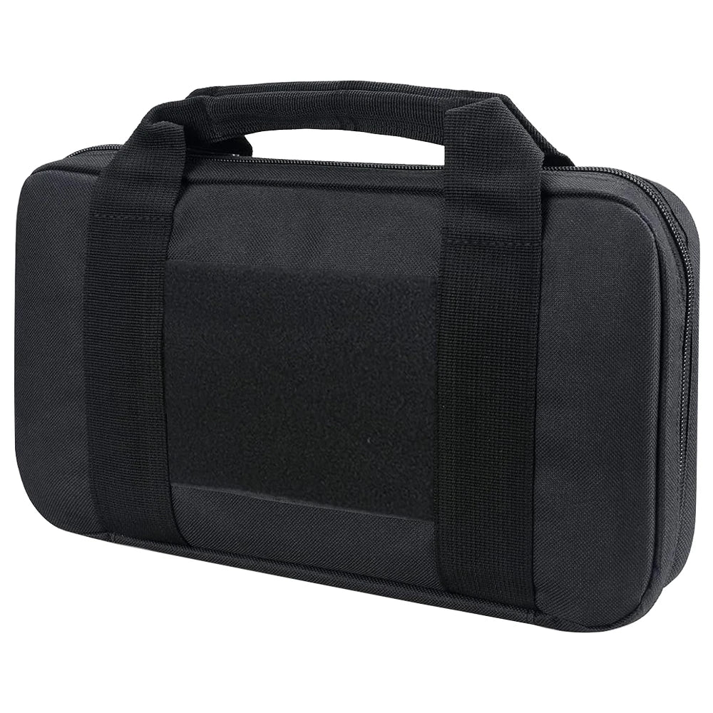 Pistol Bag Concealed Carry Case Soft Padded Handgun Pouch with Magazine Storage Slot Pistol Wallet Hunting Accessories