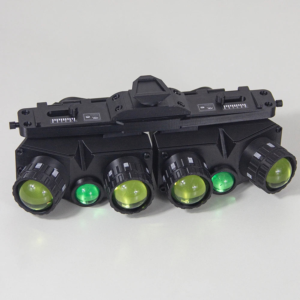 Call Of Duty GPNVG18 Tactical Night Vision Goggles Model with NVG Bracket Airsoft Helmet Accessories COD Koenig Role Play Props