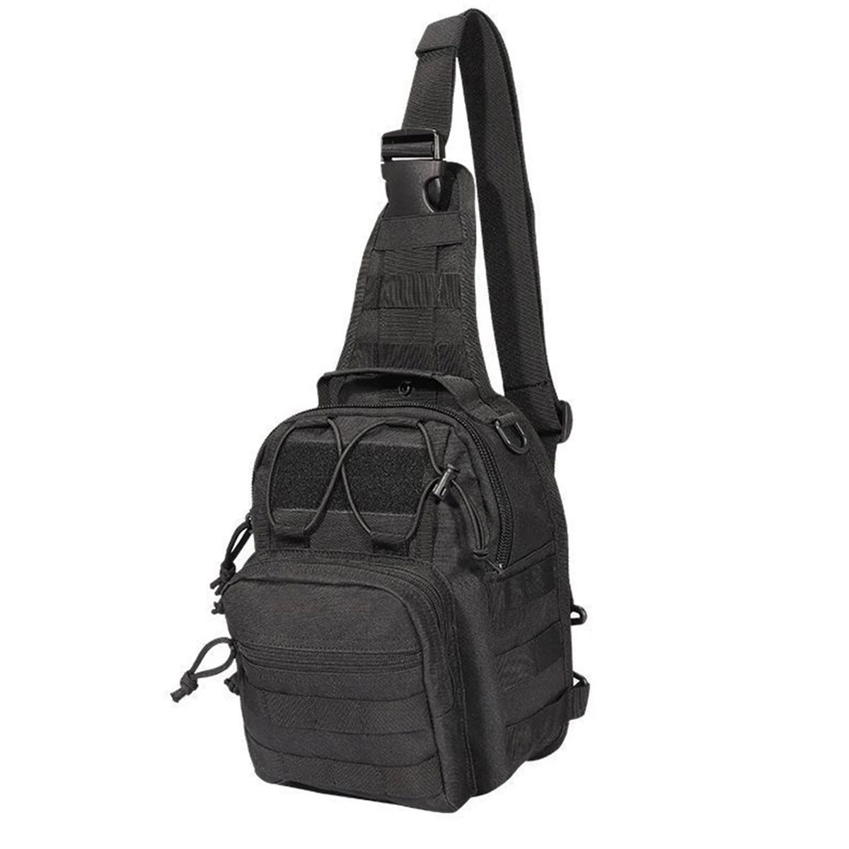 Outdoor multi-functional chest bag MOLLE messenger bag for commuting, cycling, and hiking