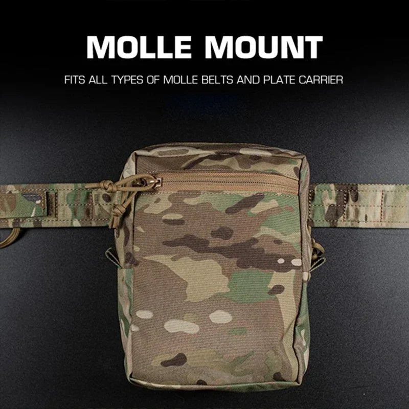 Tactical Molle Pouches GP Pouch General-Purpose Utility Pack CCS GP Wide Pouch For Hunting Vest Belt Compact Pouch Tool Pocket