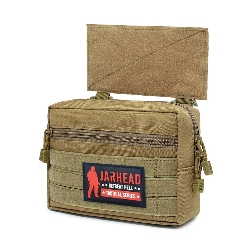 Outdoor Tactical Vest Drop Pouch Molle EDC Dump Pouch Utility Bag For D3 Chest Rig MK3 Vest Plate Carrier Storage Bag