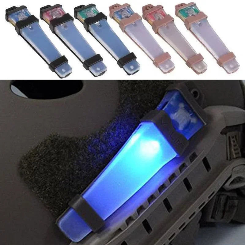 1PC Tactical FMA Helmet Safety Flashing Light Survival Signal Light Waterproof Lamp Outdoor Equipment for Hunting Hiking Cycling