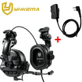 YHKEMA E90 Outdoor Tactical Shooting Headset Electronic Noise Cancelling Earmuff Compatible PTT for Shooting Hearing Protection