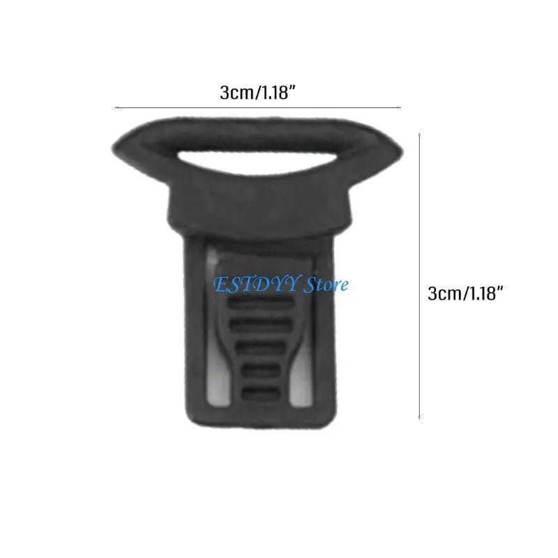 G6DE 1 Pair Tacticals Helmets Goggles Swivels Clip Plastic Goggles Buckles Helmets Accessories for Helmets Side