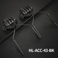 Universal Helmet Headset Mount | 19-21mm Rail Adapter | for Outdoor Comms & Cycling Radios