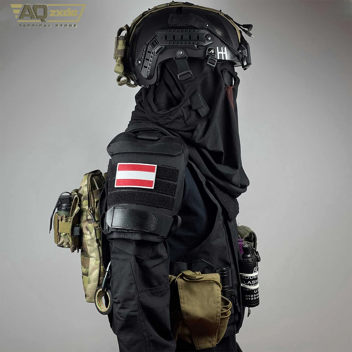 AQzxdc Cod Ghost Konig Set - Tactical Helmet Call of Duty 19cos Service Comic Exhibition Equipment Helmet Mask