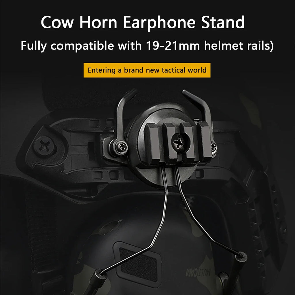 Tactical Helmet Headset Non-picking Noise-Cancelling Headset For Gen5 Helmet Headset Baofeng Radio PTT Adapter Mobile Earphone