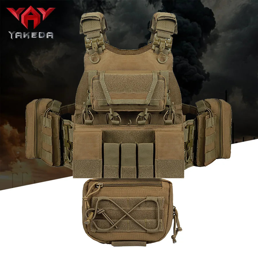 YAKEDA New Training Vest Outdoor Multifunctional Training Vest Equipment