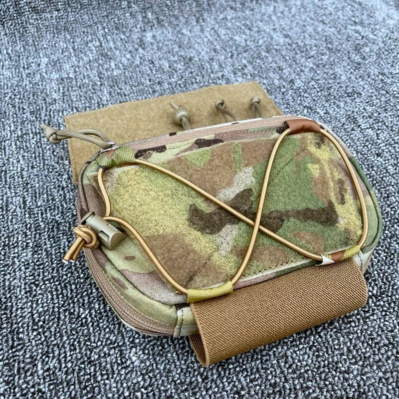 Tactics Chest Hanging Pouch D3CRM MK3 MK4 Vest Abdominal Bag Quick Release Expansion Belly Pouch Accessory