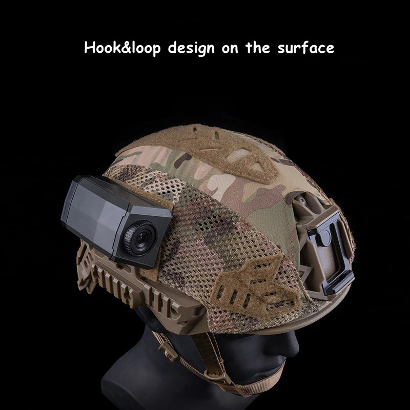 Tactical Helmet Cover 3D Leaf Camouflage for Wendy-3 Airsoft Hunting Outdoor CS Combat Helmets Clothes