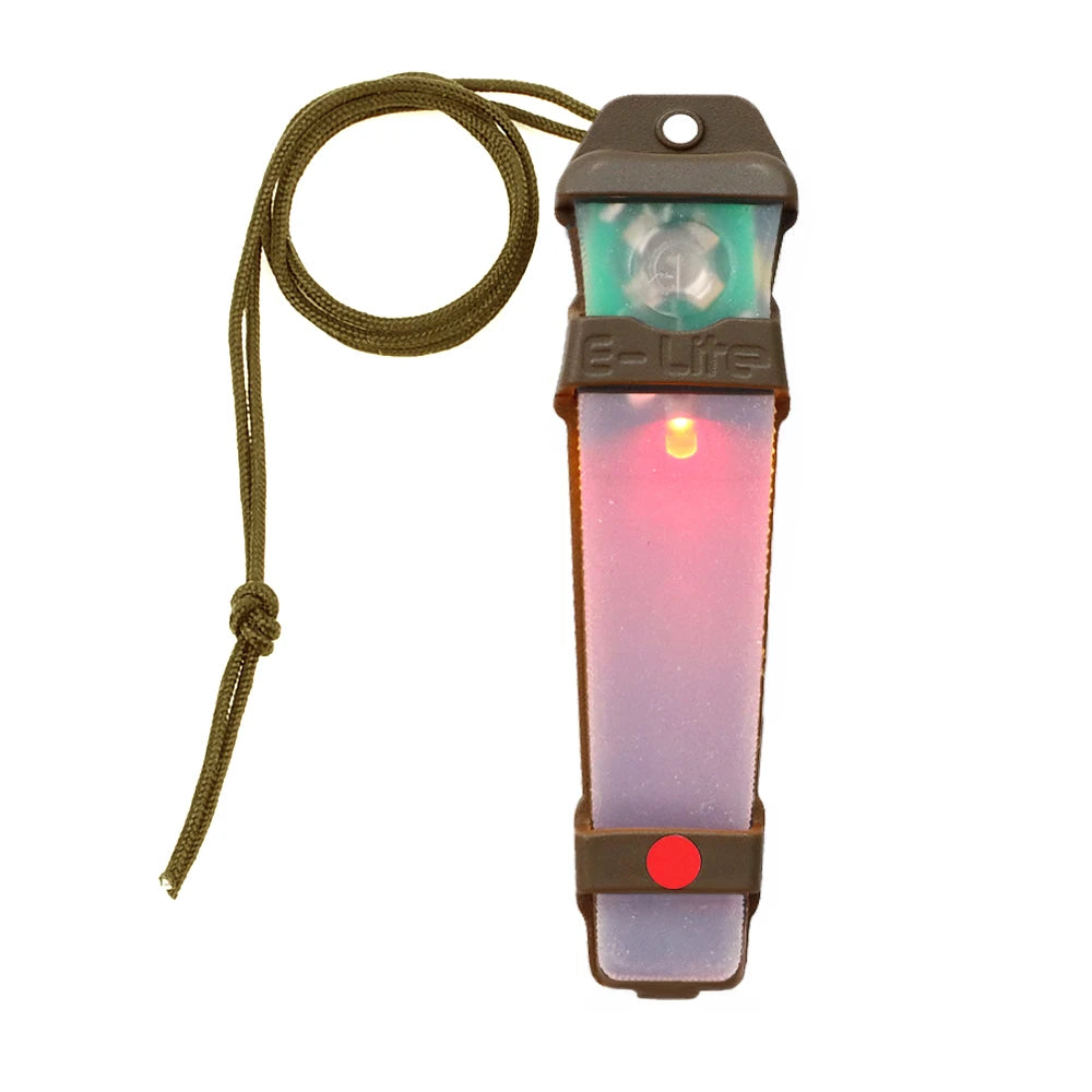 BOOIU Tactical Fast Mich Helmet Safety Signal Light Red Green Infrared Flashing Waterproof Outdoor Hunting Hiking Survival Flash