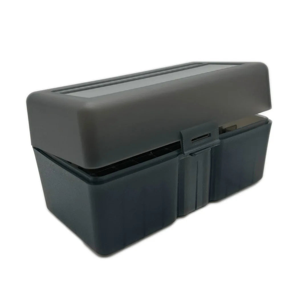 Tactical 50 Round Rifle Ammo Box Flip-Top Carrying Ammo Box for 243 .308 Win 7.62x51mm Nato 220 Swift Hunting Accessories
