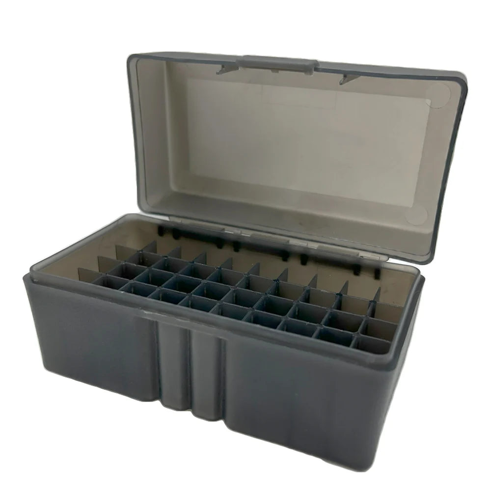 Tactical Ammo Box Flip-Top Rifle Ammo Box for 7.62X39mm .22-250 Rem 50 Rounds 7.62  Ammo Carrying Box Hunting Accessories