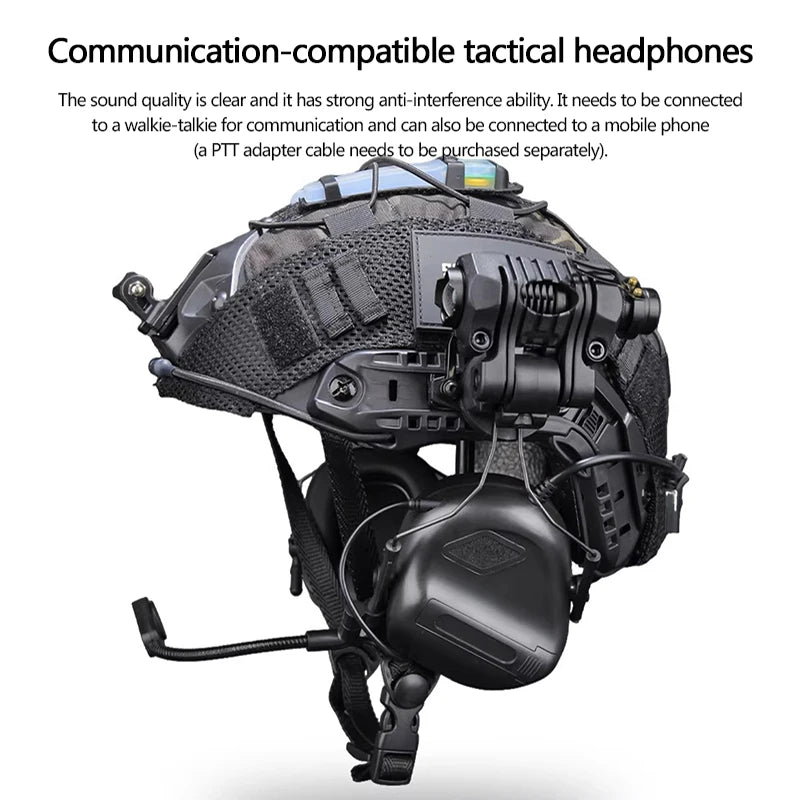 FAST Economy Edition Anti-riot helmet Set, real-person cs field battle tactical equipment, quick disassembly lightweight helmet