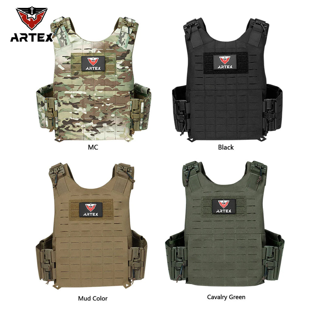 Artex quick release training vest laser MOLLE expansion system multifunctional vest waterproof and wear-resistant training equip