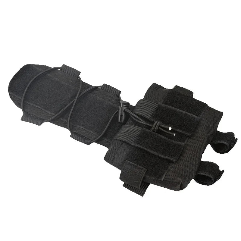 Tactical MK2 FAST Helmet Cover Clothes Pouch Removable MK2 Battery Case Helmet Airsoft Hunting Camo Counterweight Bag